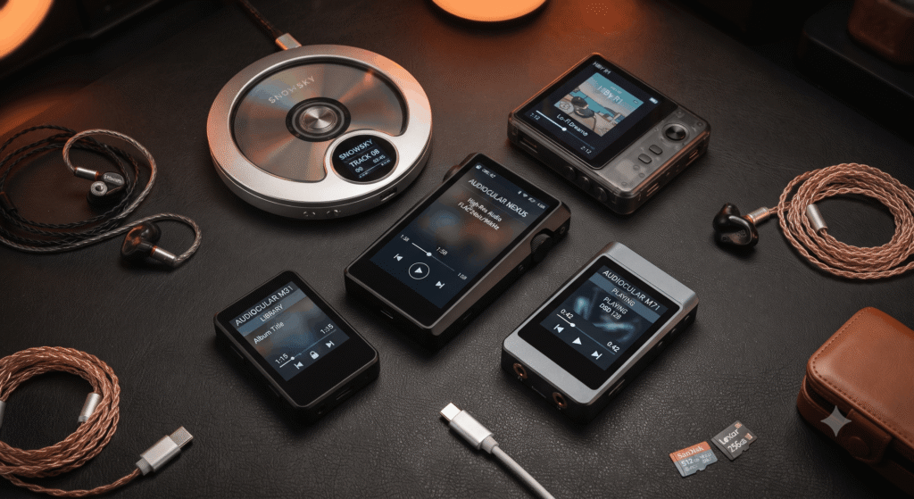 1. Snowsky DISC best MP3 player under 10000 from Headphone Zone 2. HiBy R1 MP3 player under 10000 with streaming from The Audio Store 3. AUDIOCULAR Nexus Android MP3 player under 10000 from Concept Kart 4. AUDIOCULAR M71 budget MP3 player under 10000 from Concept Kart 5. AUDIOCULAR M31 affordable MP3 player under 10000 from Concept Kart