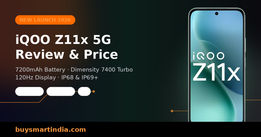 iQOO Z11x 5G specs overview