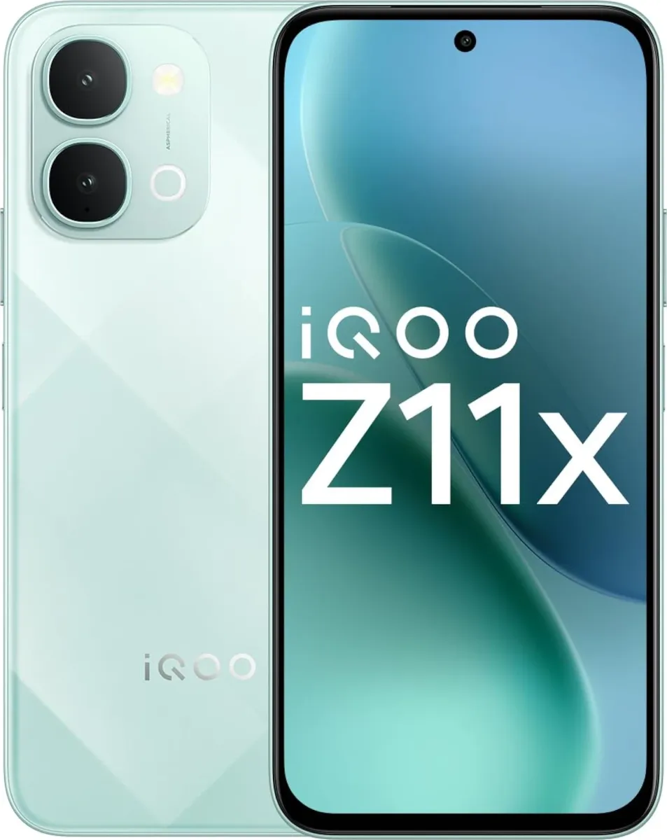 iQOO Z11x 5G front and back design