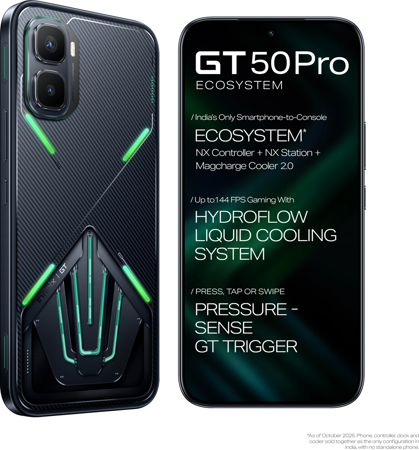 Infinix GT 50 Pro price in India and design